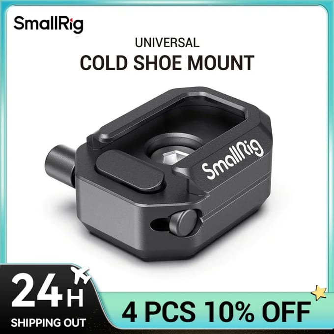 Smallrig Multifunctionele Koude Shoe Mount Met Veiligheid Release 2797