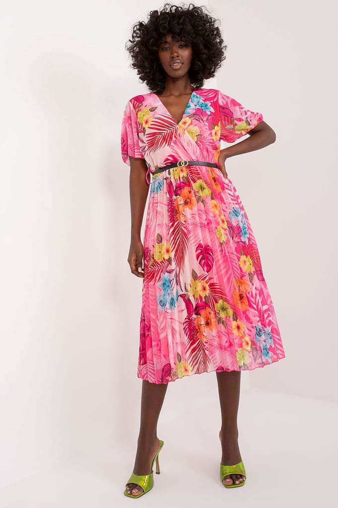 Botanical Mood Dress - Rosa / Einheitsgröße