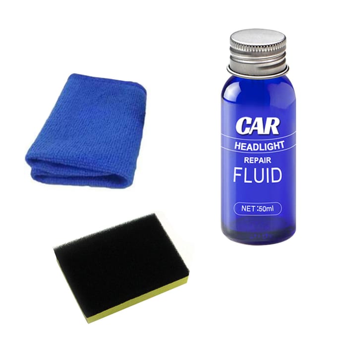 Auto koplamp reparatie vloeistof Auto lamp kristal plating renovatie middel 50ml blue