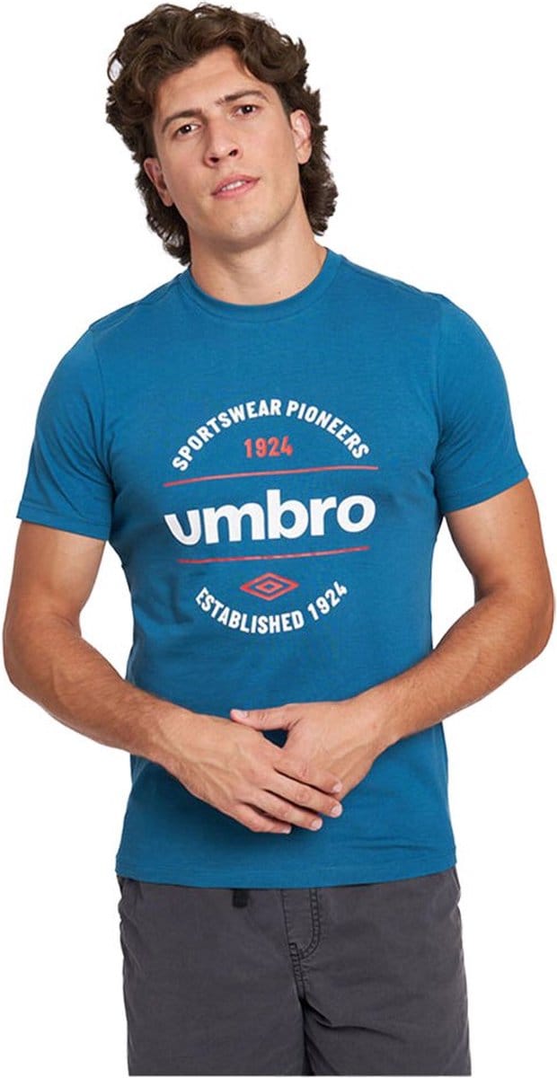 Umbro Terrace Sweatshirt Met Rits Blauw M