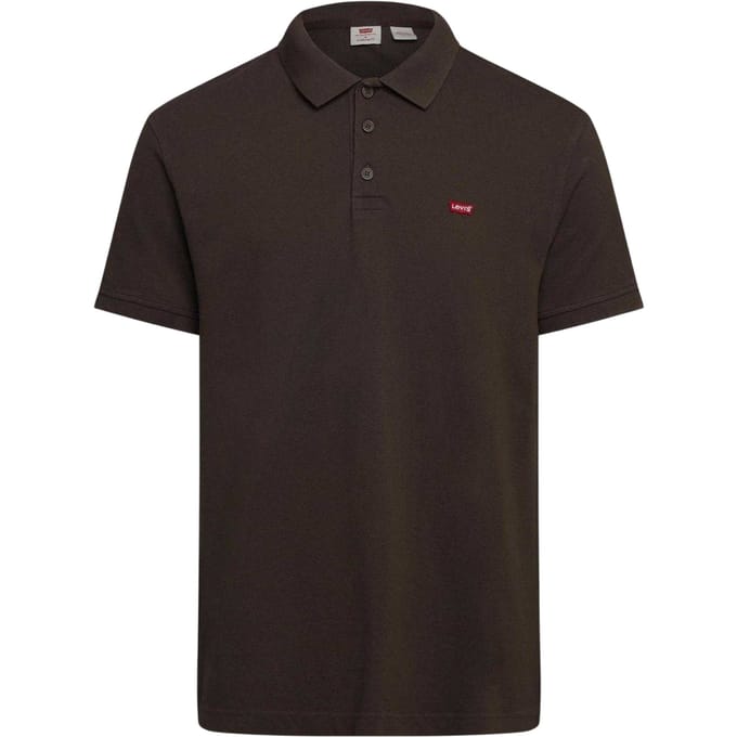 Levis Heren Huismerk Poloshirt (Bruin)