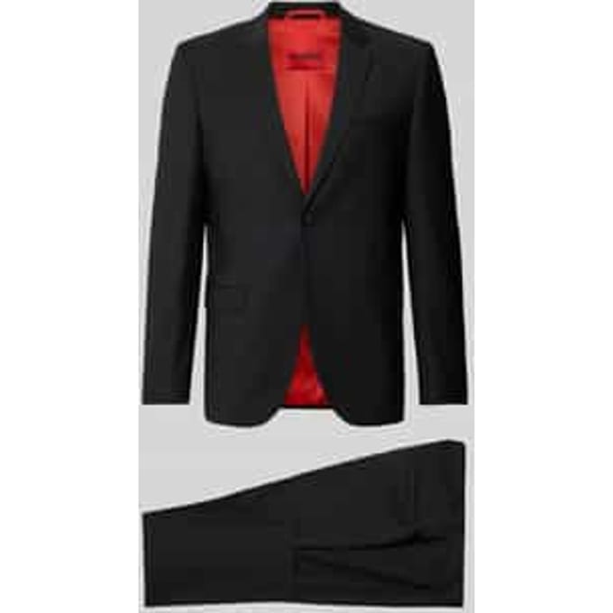 Super slim fit pak van wolmix model 'ARTI/HESTEN'