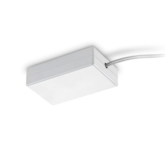 Spanningsrail Voedingsconnector Flexibel - DUOLINE - 2 Fase - Mat Wit