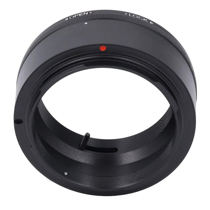 FD Lens Mount Adapter voor Nikon Z Mount Camera Aluminiumlegering FD naar Z Lens Adapterring voor Nikon black