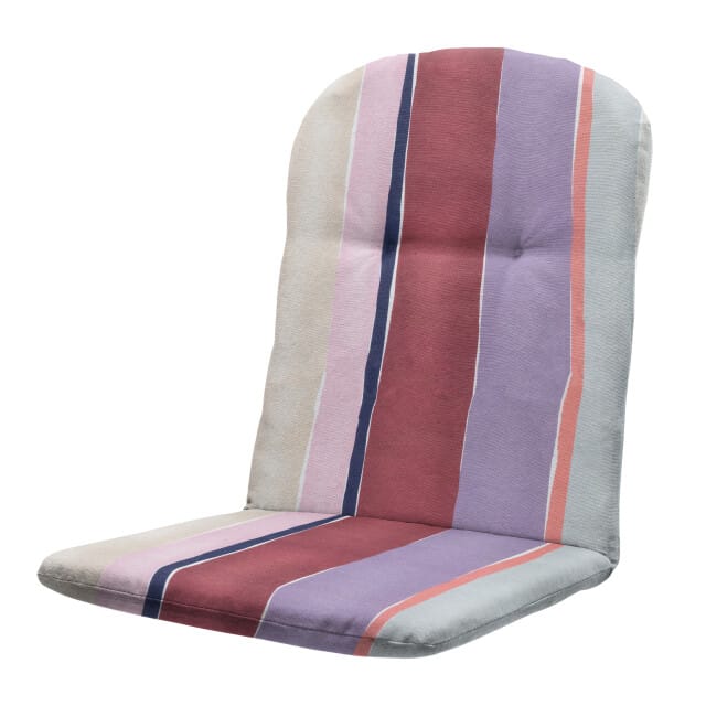 Madison kuipstoelkussen hoge rug nox - 96x45x3,5cm set van 4