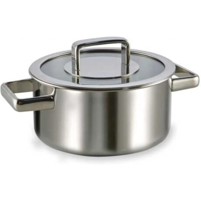 Habonne Royal Kookpan - 18 cm - met glazen deksel