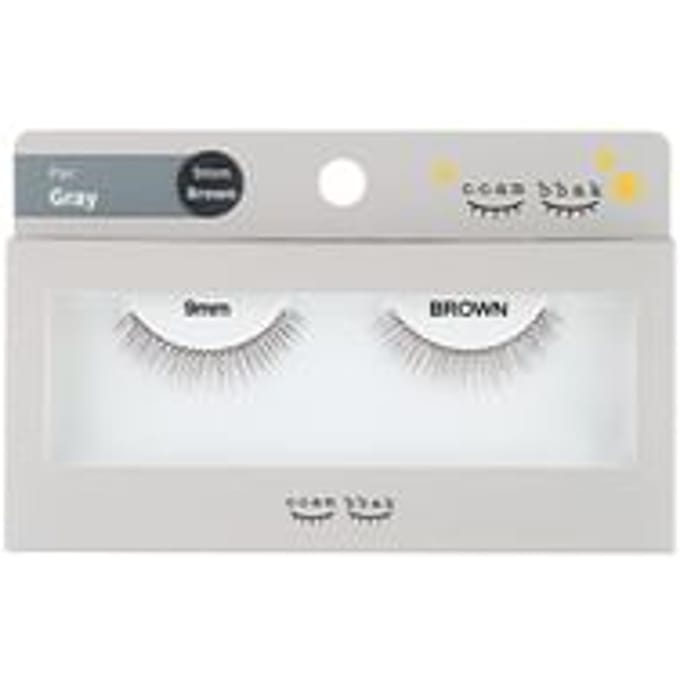 ccam bbak - Original Eyelash Pair - 9 Types 9mm Brown
