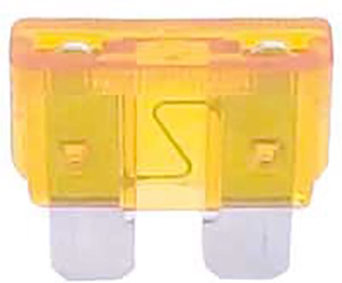 ATO steekzekering 5 ampere – licht oranje - 5 stuks