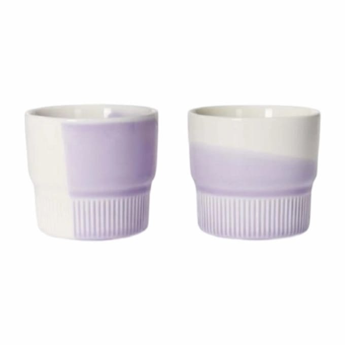 Koffiekop Marc O'Polo Moments Lila 280 ml (Set van 2)