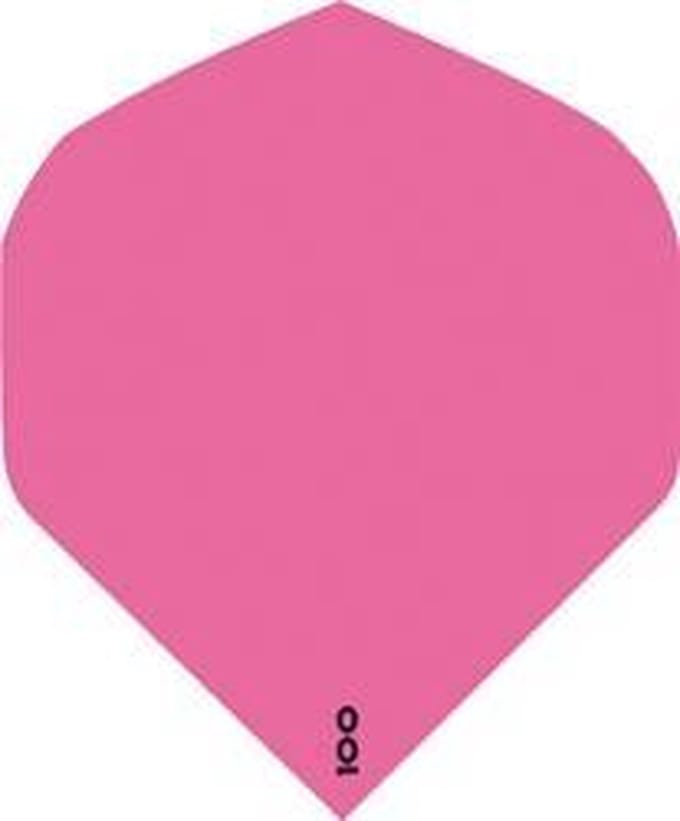 ABC Darts - Dart Flights Strong100 Roze - 8 sets (24 stuk)