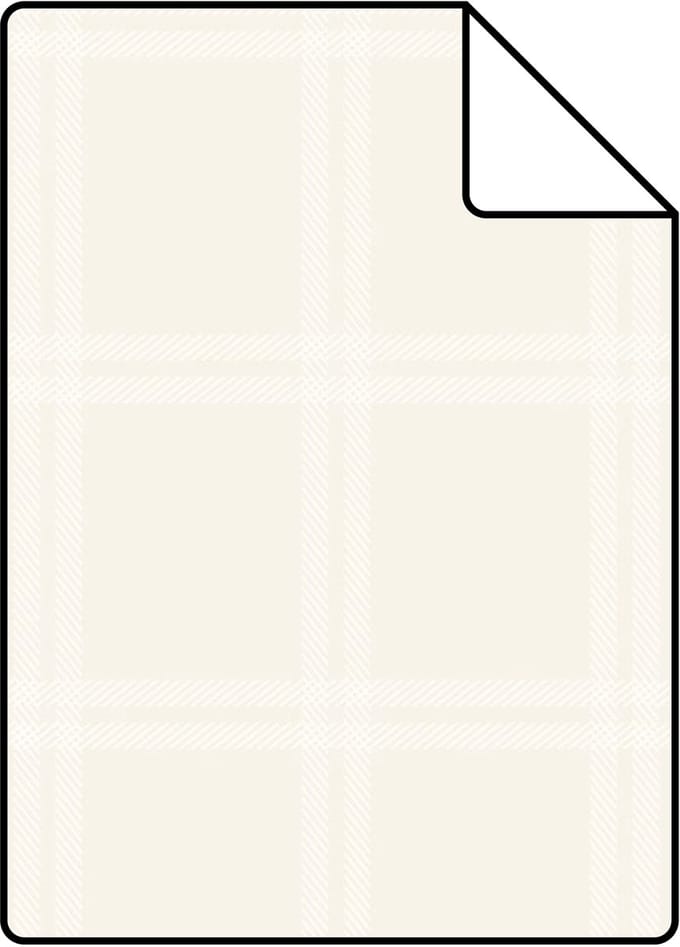Proefstaal Origin Wallcoverings behang ruiten wit - 26,5 x 21 cm - 346820-S