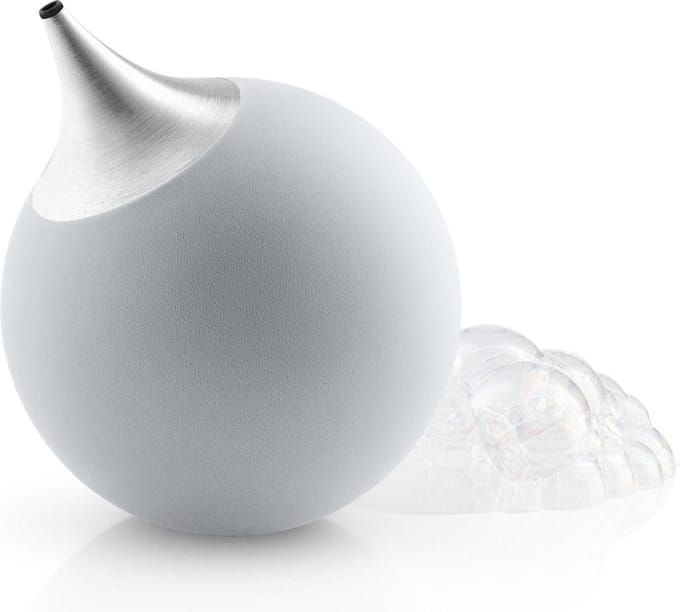 Eva Solo - Zeepdispenser 75 ml - Grijs - Siliconen - Roestvast Staal - Nylon