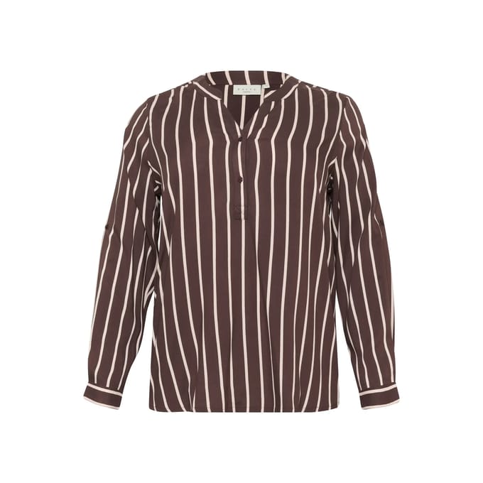Damesblouse met lange mouwen KAFFE Curve Sida