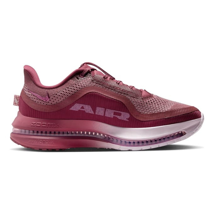 Nike Pegasus Sneakers Dames - Rood - Maat 41 - Mesh/Synthetisch