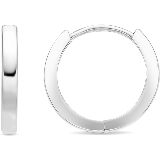Luxenter oorbellen met - zilveren afwerking - Erespa