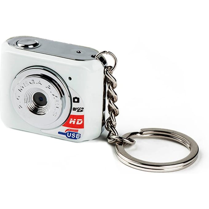 X3 Draagbare Ultra Mini HD High Denifition Digitale Camera Mini DV Ondersteunt 32GB TF-kaart met Microfoon wit