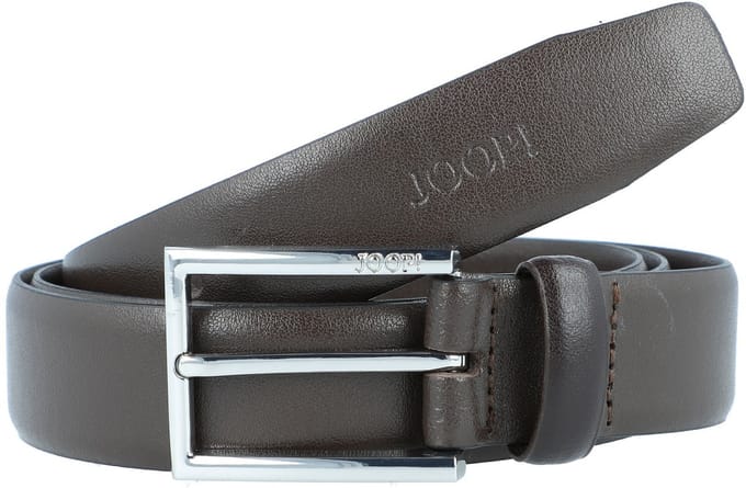 JOOP! Leren Riem Coll. Belt 3,0 CM W85 D`Brown Donkerbruin