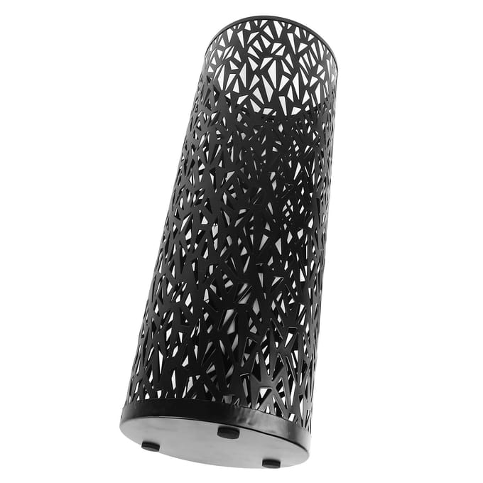 Paraplubak Rek voor Entree Metaal Hol Vrijstaand Rond Parapluhouder Organizer Bak Small goud