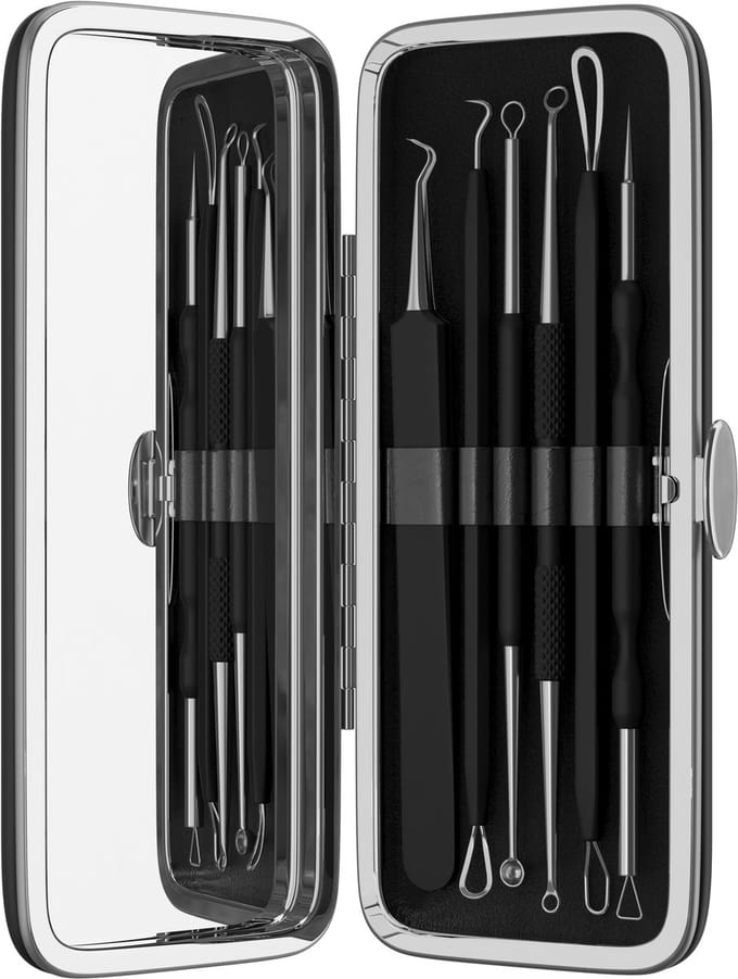 Fritzline Mee-eters verwijderen set - Spiegel - Luxe opbergcase