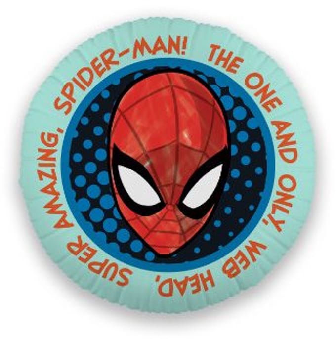 Spiderman Web Head decoratief kussen 35x35 cm Velvet