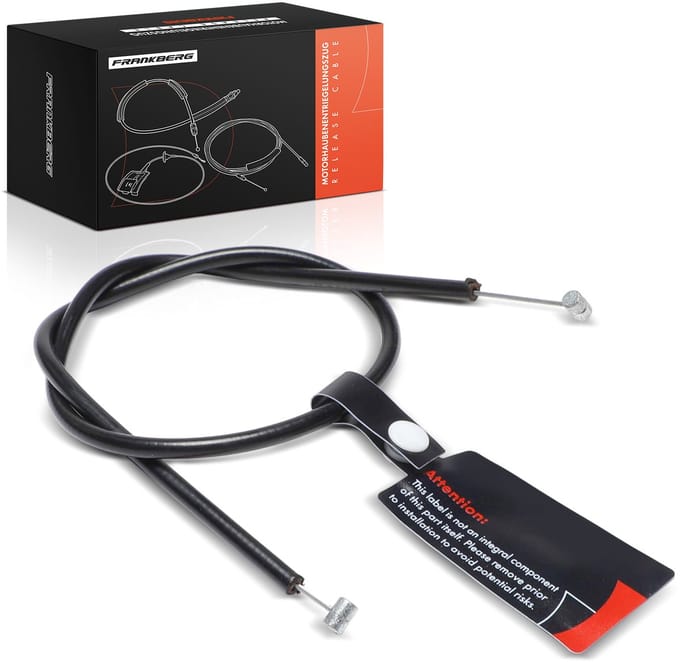 Frankberg 3x motorkapkabel voor BMW 5er E39 1995-2004