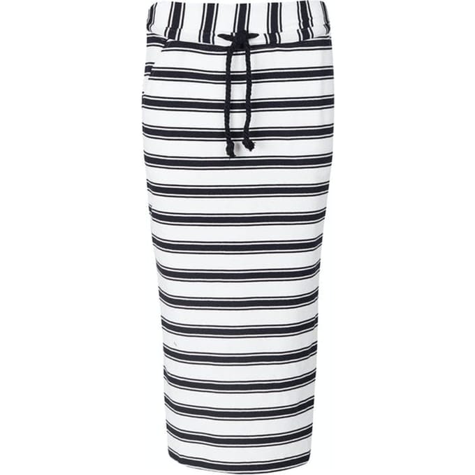 River Woods Skirt Striped Blue Maat: XS | Midi Rokken Outlet | Dames | Blauw