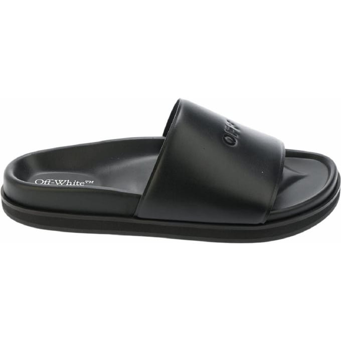 Off White Cloudfoam-slippers voor dames (Zwart)