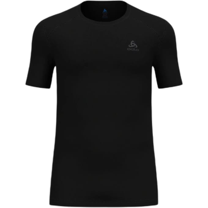 Odlo Active Warm Plus Top Crew Neck S/S Men, zwart Maat S