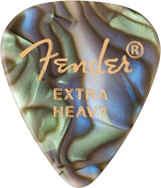 Fender - 351 - Plectrum - Extra Heavy - Parelmoer - 12-pack