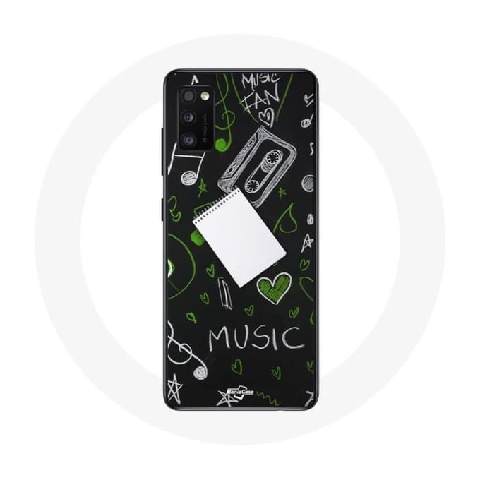 Samsung Galaxy A41 Muziek-solsleutelhoesje