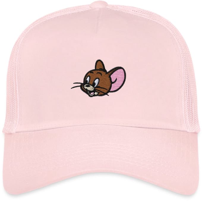Tom And Jerry Jerry Als Borduurmotief Trucker Cap