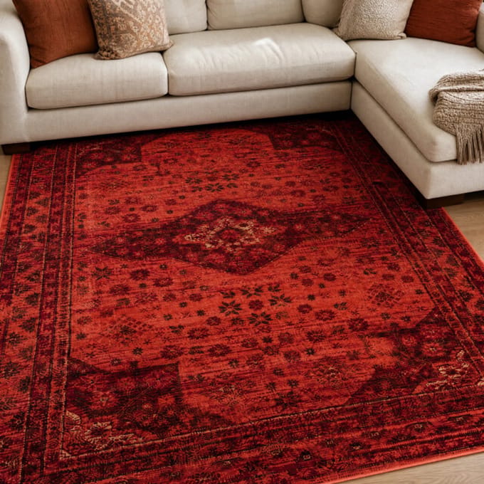 Muratap Vintage vloerkleed cotta- 200x290 cm