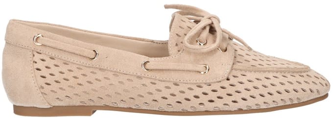 La Strada Loafer Beige Textiel - Damesschoenen - Maat - 42