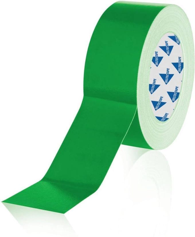 Deltec Gaffa Tape Pro 50mm x 25m Groen