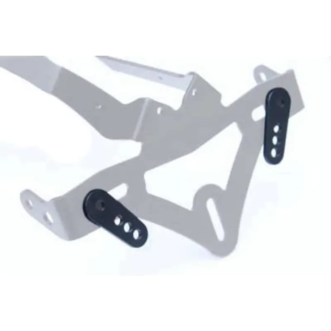 Kentekenplaatadapter voor nummerbordbeugel R&G Racing (x2)