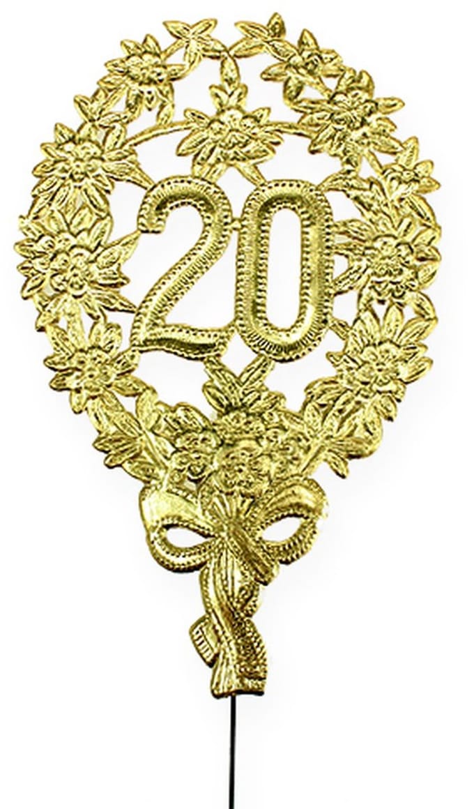 Jubileumnummer 20 Ø8cm 10st