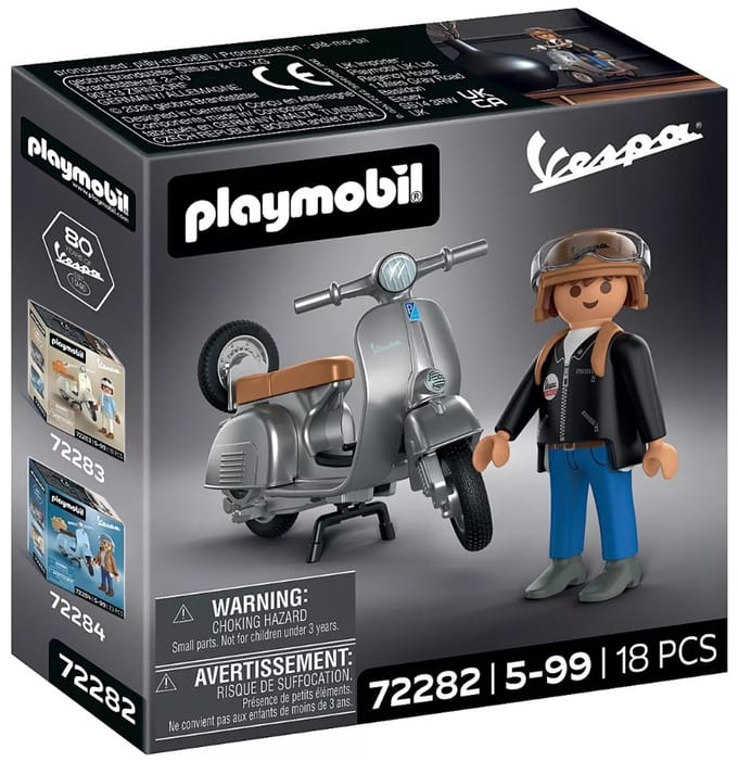 PLAYMOBIL® 80 jaar Vespa: originele stijl - P-72282