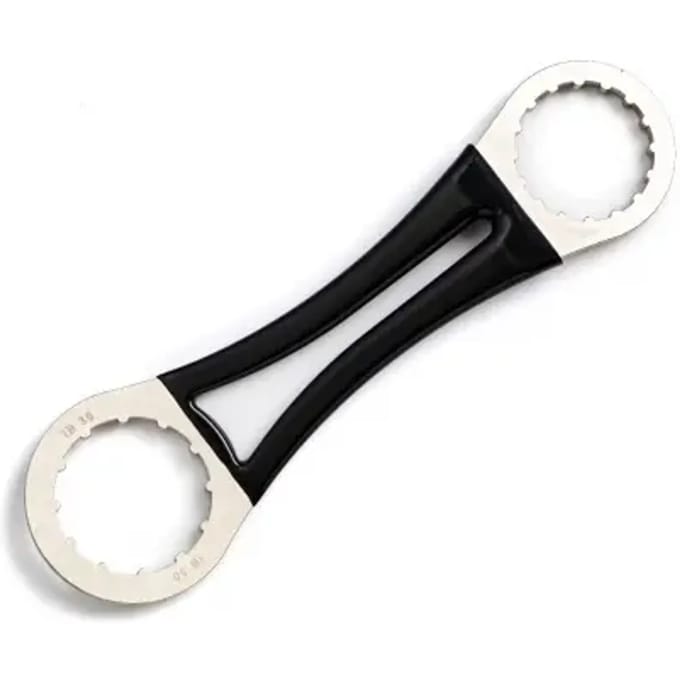 Elvedes Bottom bracket sleutel - Twist Fit systemen - Staal - 24,5 cm - Zilver/Zwart