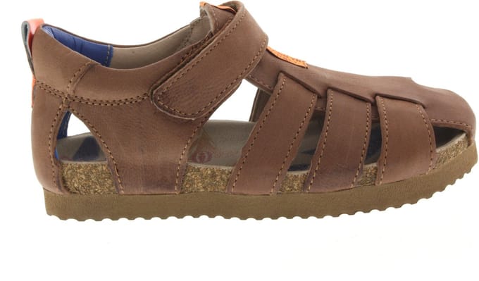 Shoesme Bio Jongens Sandaal - Cognac - Maat 28