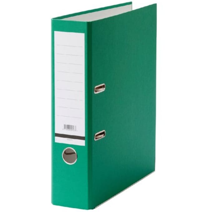 Ordner Qbasic A4 80mm karton groen