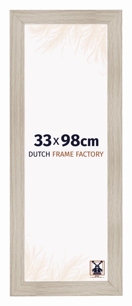 Fotolijst 33x98 cm - MDF - Eiken Licht - Praag