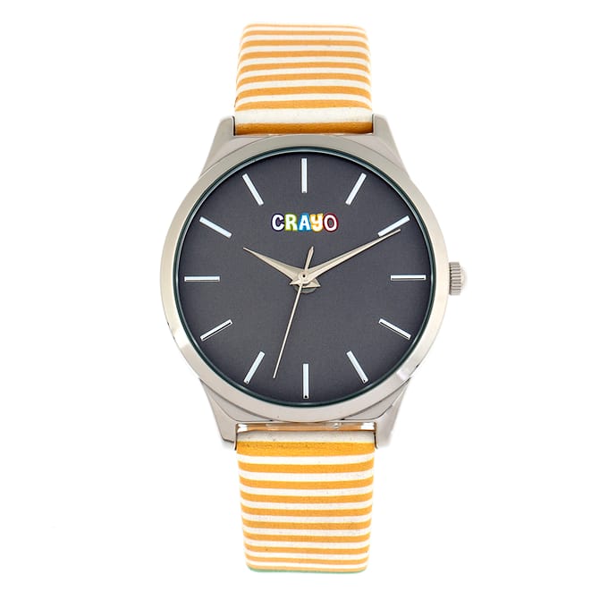 Crayo aan boord van unisex horloge