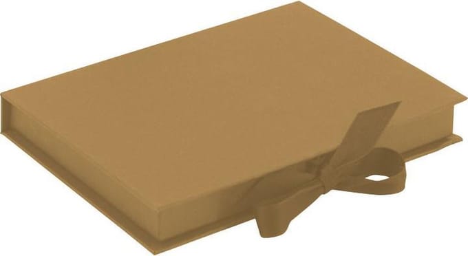 Luxe geschenkdoos giftcard BRUIN, 16x11,5x2cm (5 stuks)