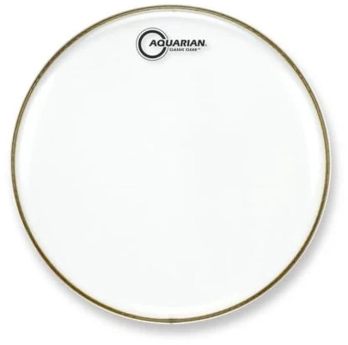 Aquarian 10 Classic Clear Snare Side