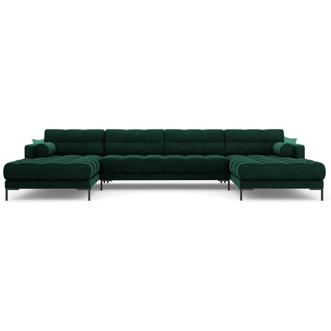 U-hoekbank Bali velvet | Cosmopolitan Design