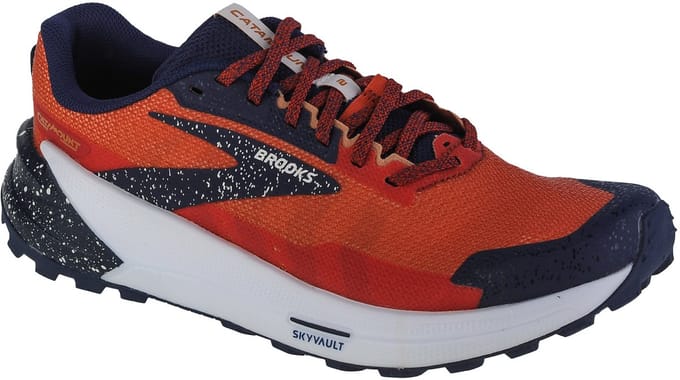 Brooks Catamount 2, Mannen, Oranje, Hardloopschoenen, maat: 42,5