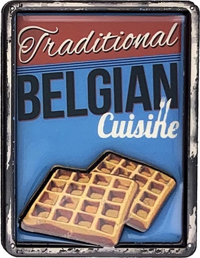 Memoriez 2D Magneet Cuisine Wafels