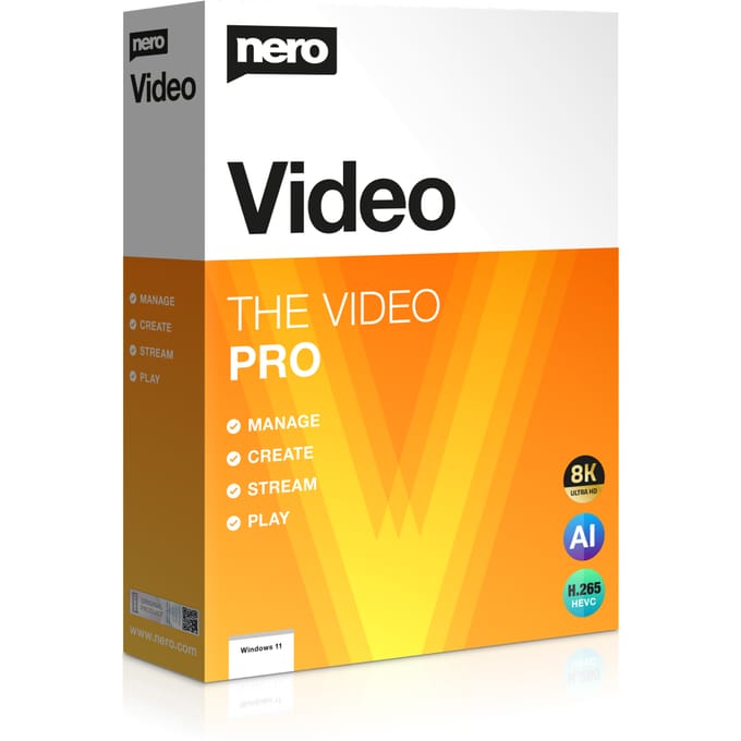 Nero Video - 1 Apparaat - Engelstalig - Windows Download