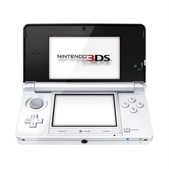 Nintendo 3DS White - Konsole