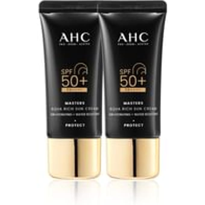 AHC - Masters Aqua Rich Sun Cream Duo Set 30ml x 2 pcs